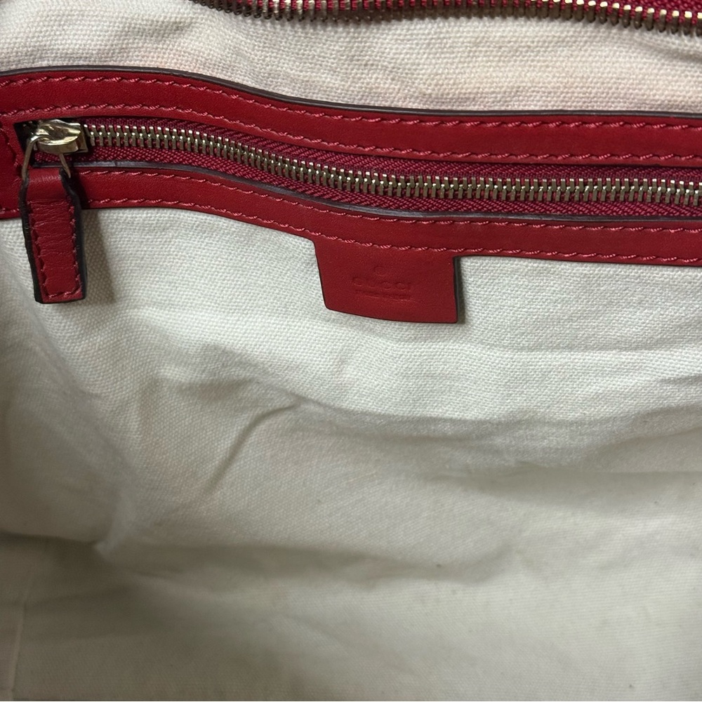 Gucci GG 2 way leather tote bag - Picture 17 of 17